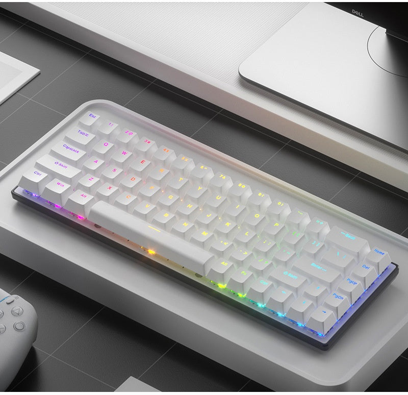 Clavier portatif émettant de la lumière RGB