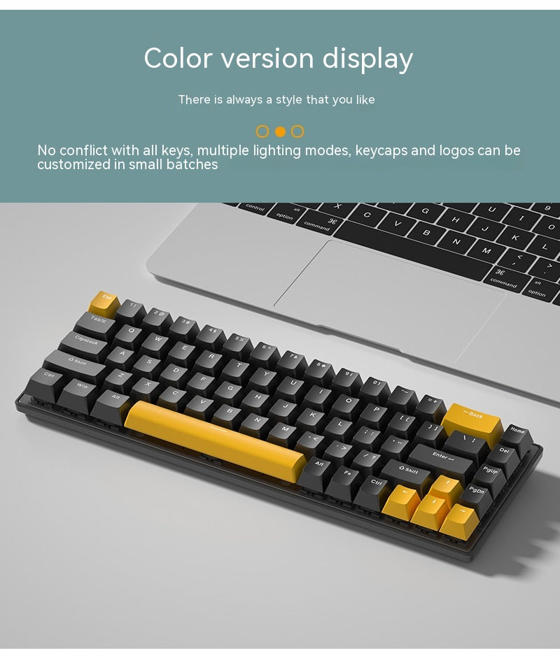 Clavier portatif émettant de la lumière RGB