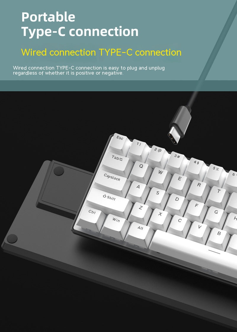 Clavier portatif émettant de la lumière RGB