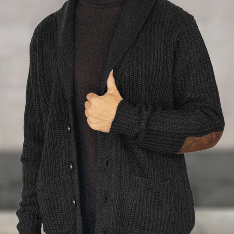 Chandails à effet suède fashionnable pour hommes