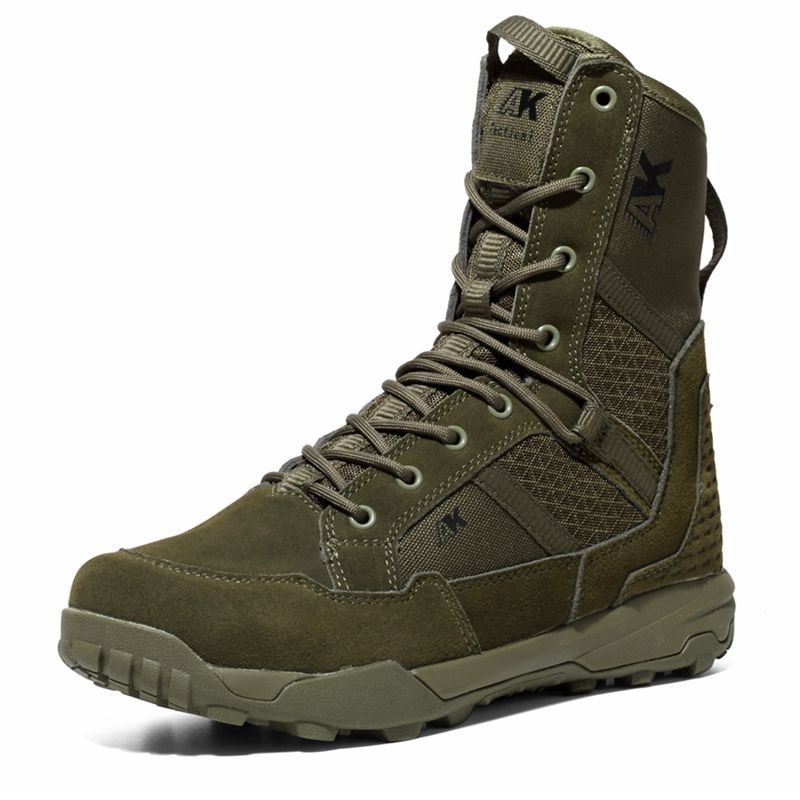 Hommes Outdoor Waterproof Chaussures de randonnée Chaussures de sport Bottes de combat