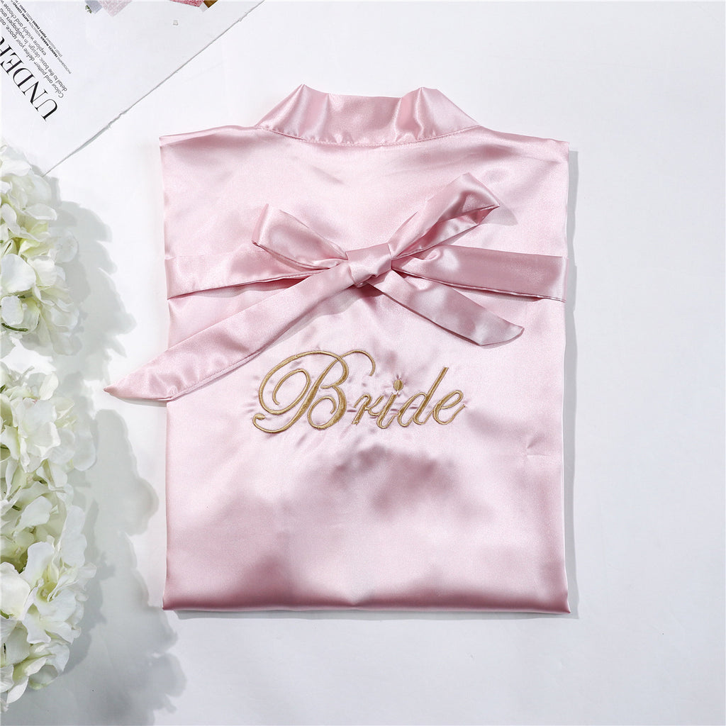 Pyjama de mariée Simulation Soie Chemise