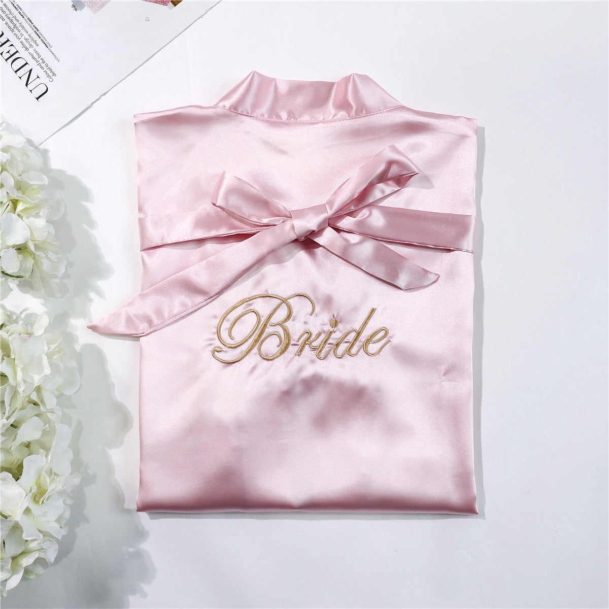 Pyjama de mariée Simulation Soie Chemise