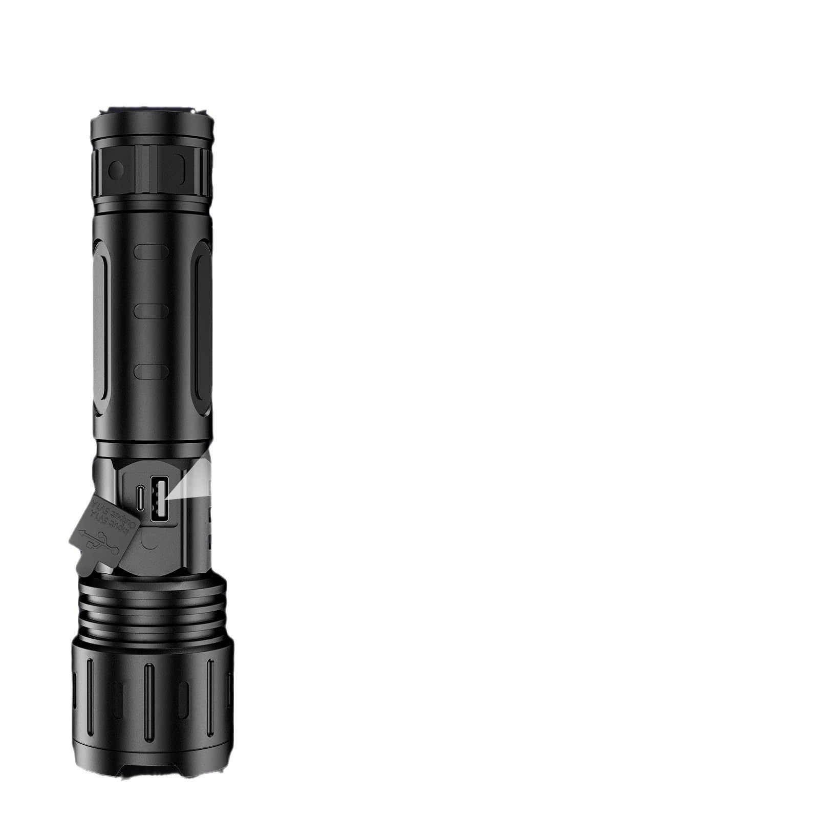 Strong Light Lampe de poche rechargeable Patrouille extérieure portable