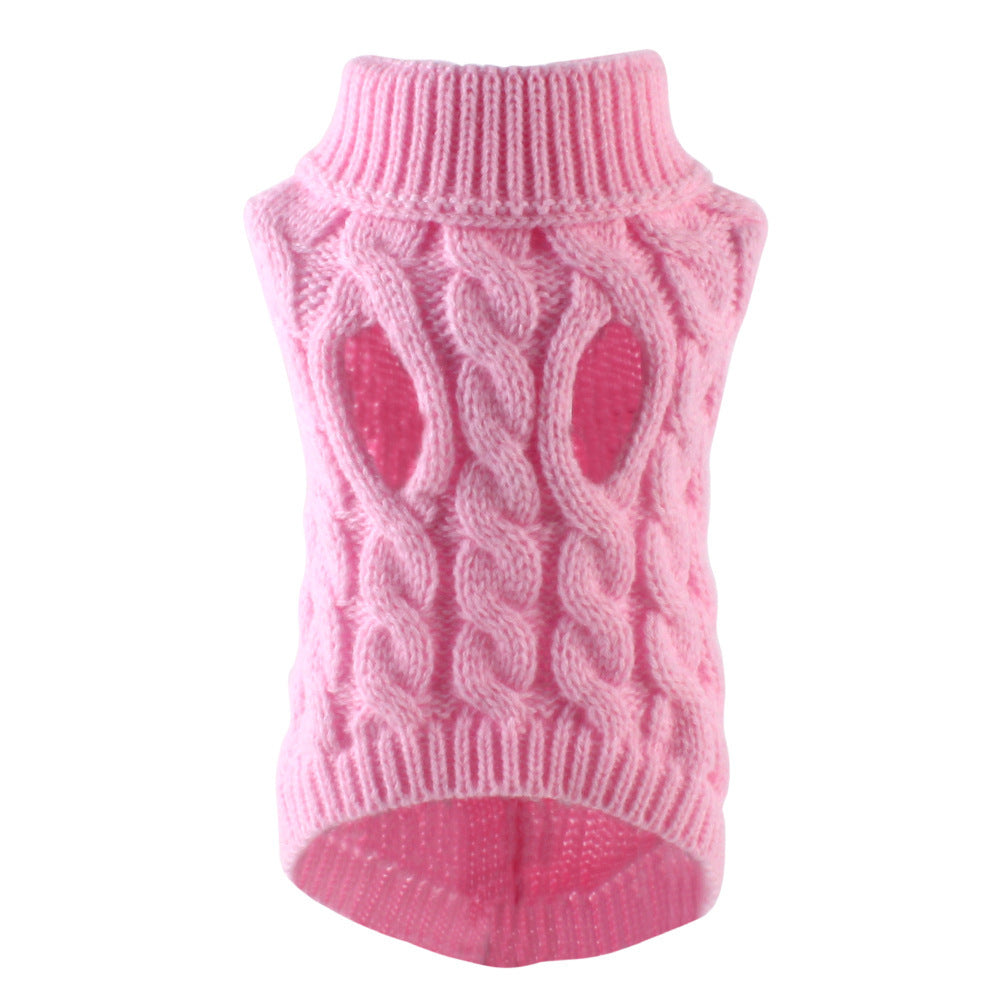 Chandails pour animaux d'hiver chauds