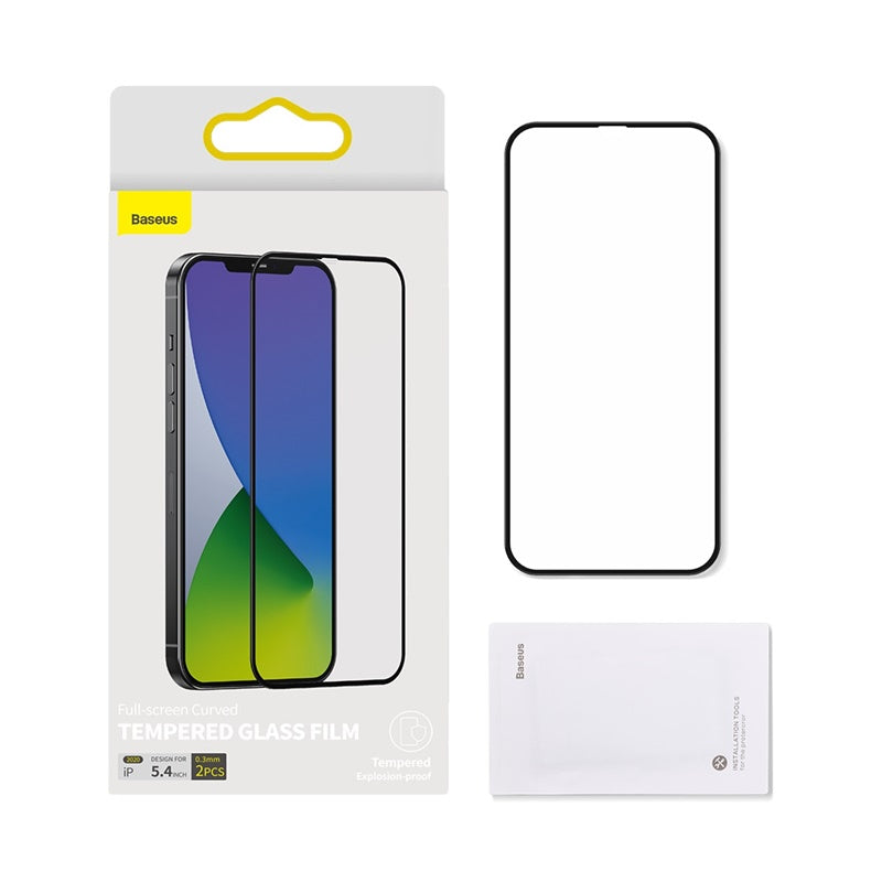 0.3mm Full Screen Curved Tempered Film pour IP 12 Mini 5.4 En pouces