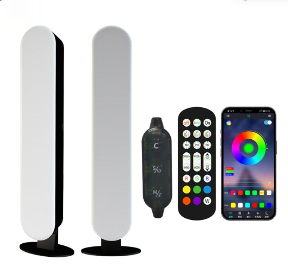 LED Bureau Ambiance Lumière RGB Musique Bluetooth Ambiance Lumière