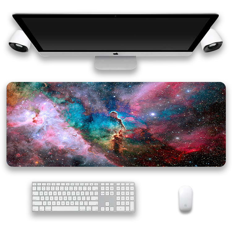 Tapis clavier antidérapant de souris étoile