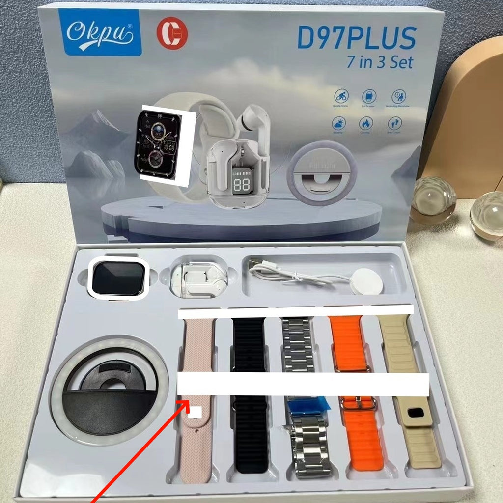 Smart Watch Hommes Multi-fonctionnel Femmes Sports Mesure de la fréquence cardiaque Long Endurance Cr