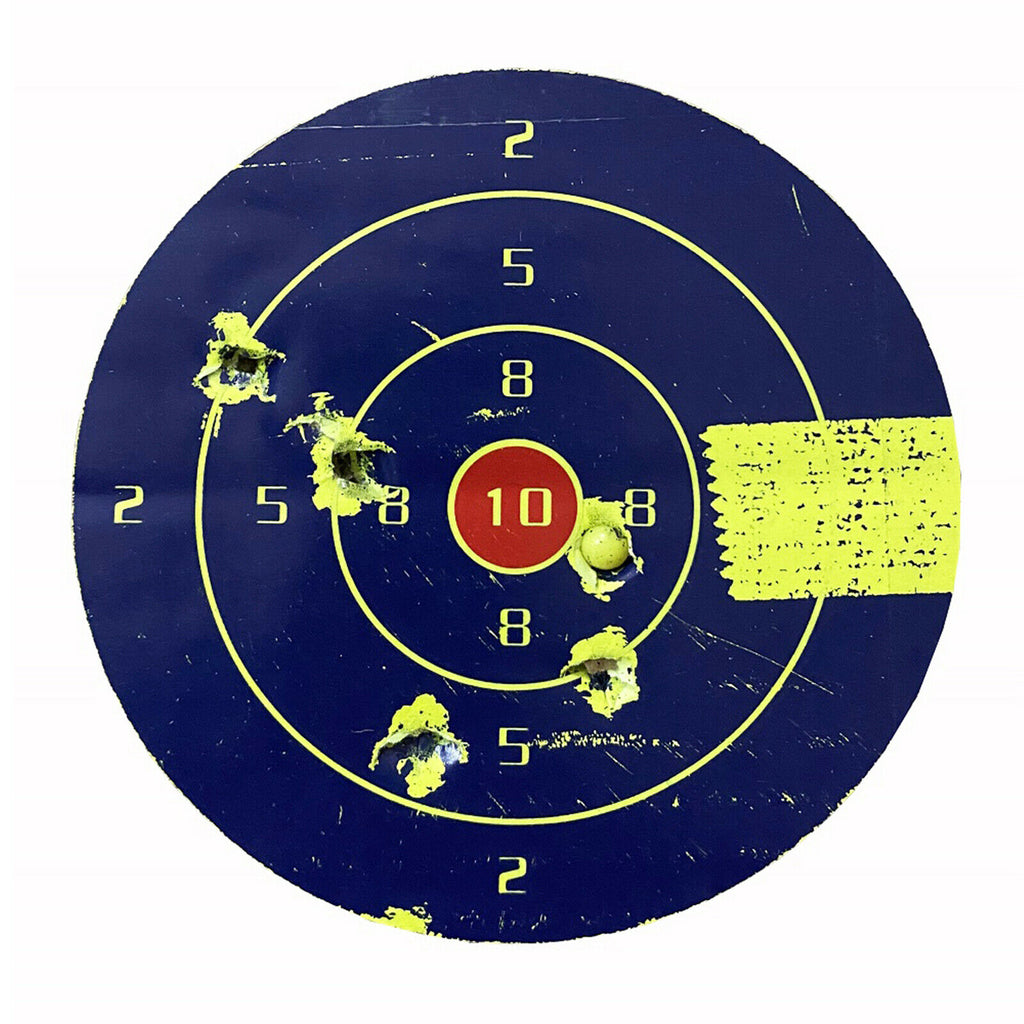 Splash target paper stickers