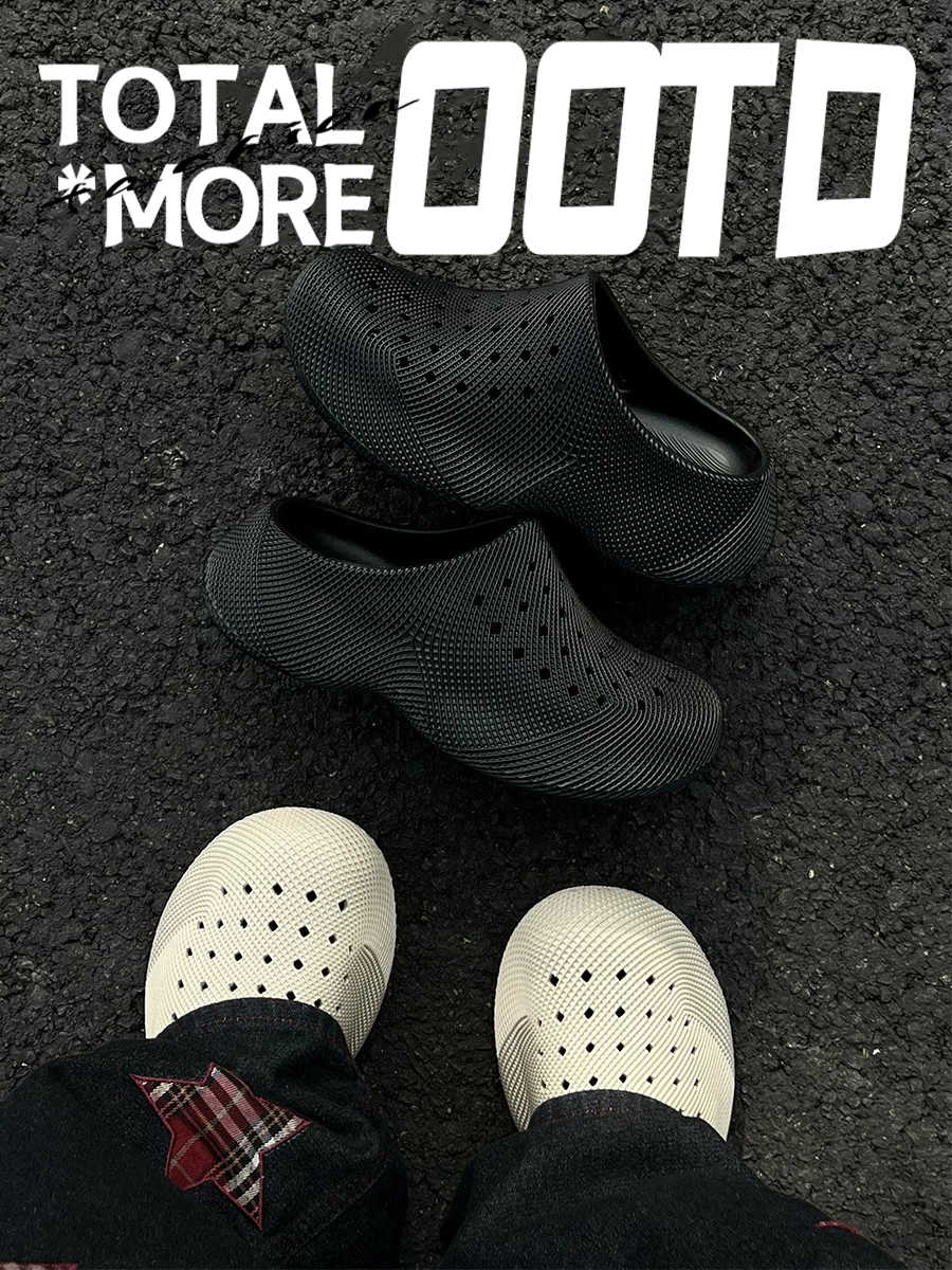 Vêtements de dessus Squishy-soft 3D Pantoufles à orteils fermés