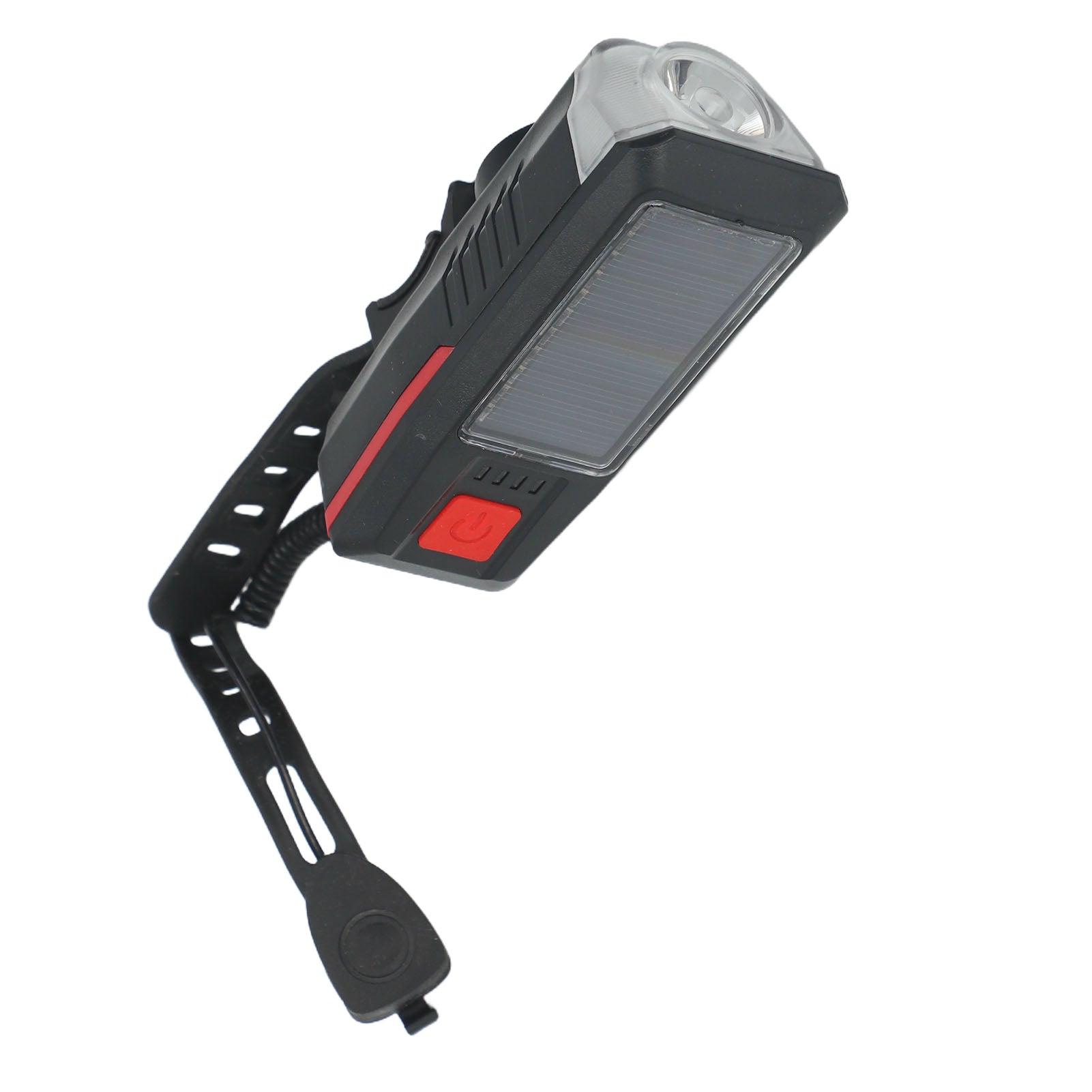 Solar Power Bike Light et Horn Rechargeable pour l'équitation nocturne