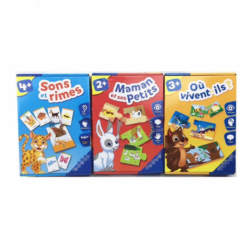 Jouet de puzzle français