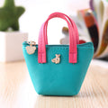 Factory Direct Coréen Zero Purse sac en cuir couleur Candy