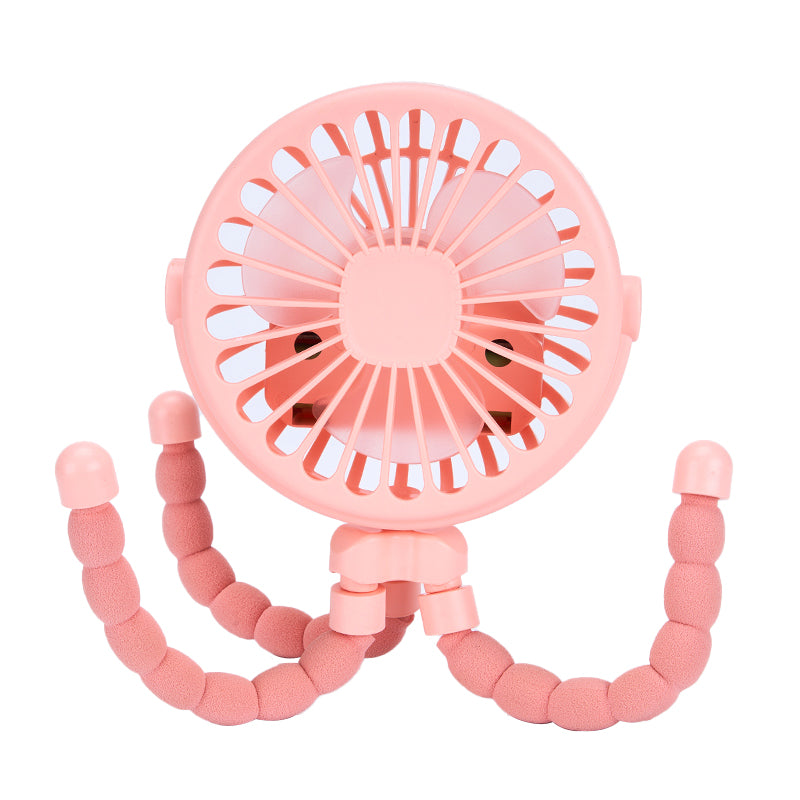 Poussette multifonction enfant Mini ventilateur Portable USB Charge petit ventilateur Octopus