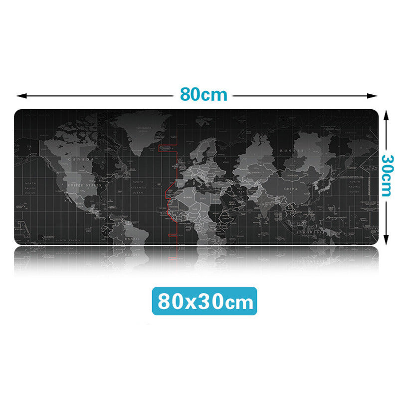 ZUOYA Gaming Mouse Pad Keyboard Pad Table Mat de grande taille surverrouillage en caoutchouc naturel