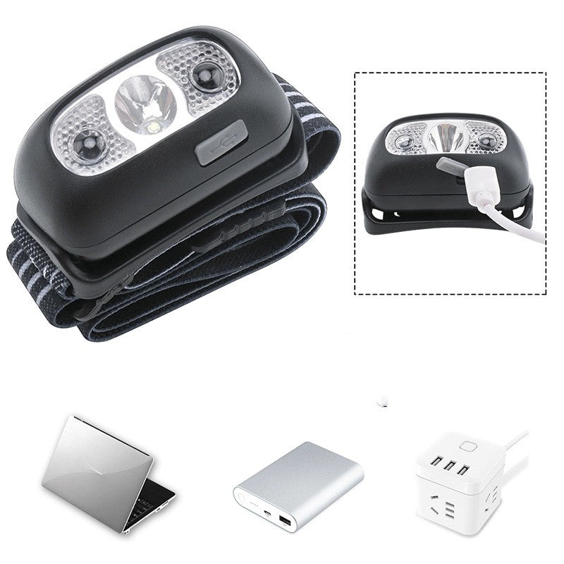 Charge USB lumière de course LED extérieur forte lumière