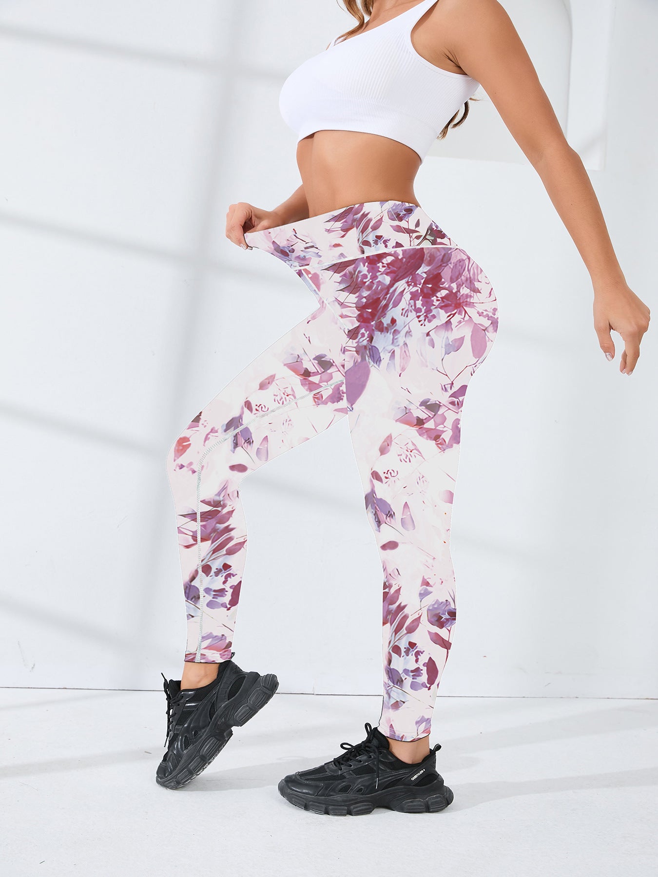 Pantalons de yoga européens et américains