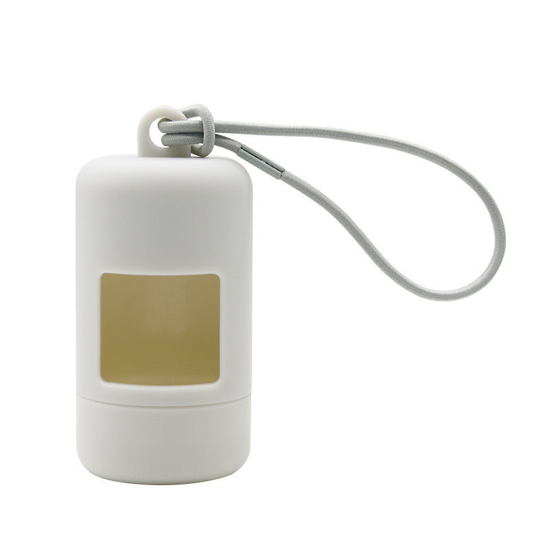 Porte-bags portable en PVC Poop