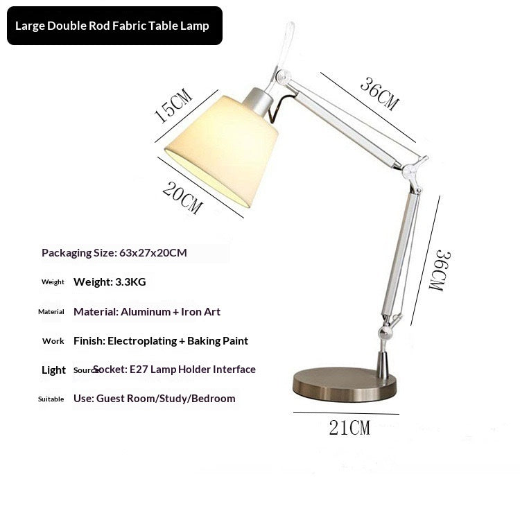 Bureau étude et travail de protection des yeux lampe de table