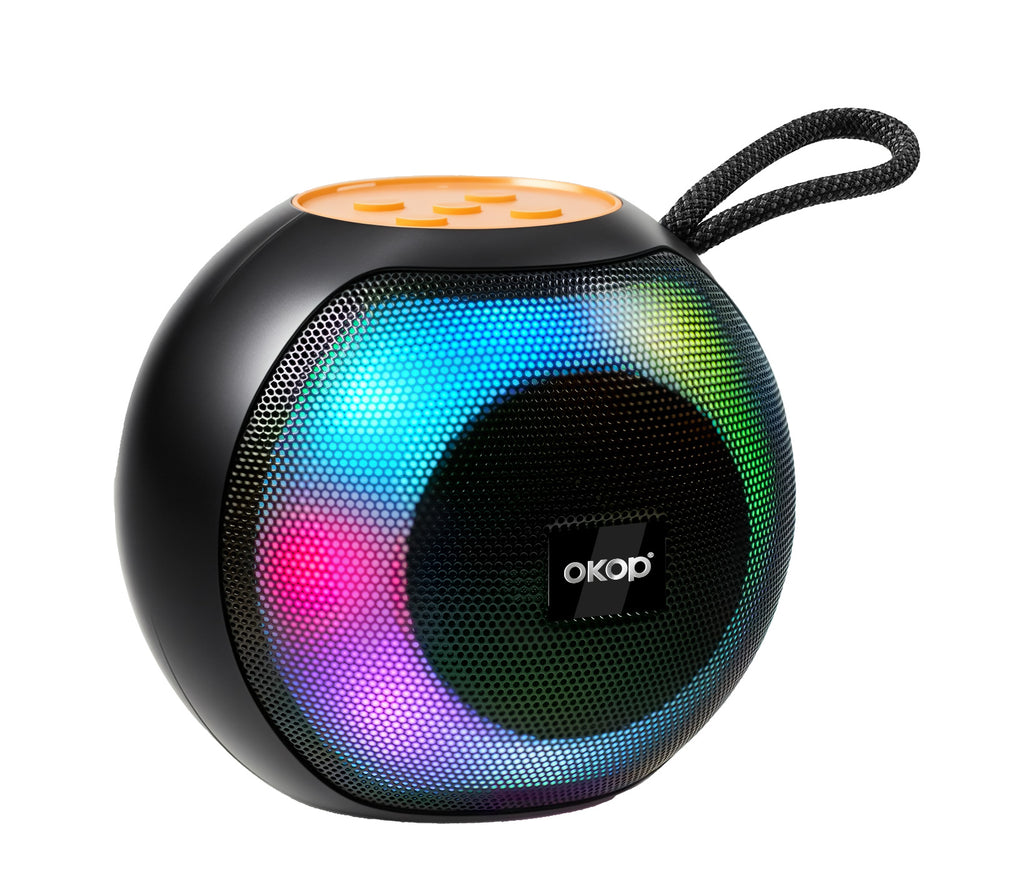 KP-586 Haut-parleur Bluetooth sans fil le plus vendu avec poignée portable et RGB Lighting Compa
