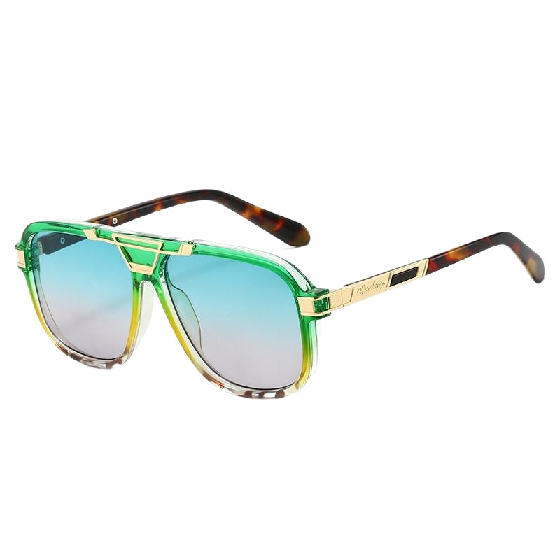 Lunettes de soleil à double faisceau stylé pour femmes