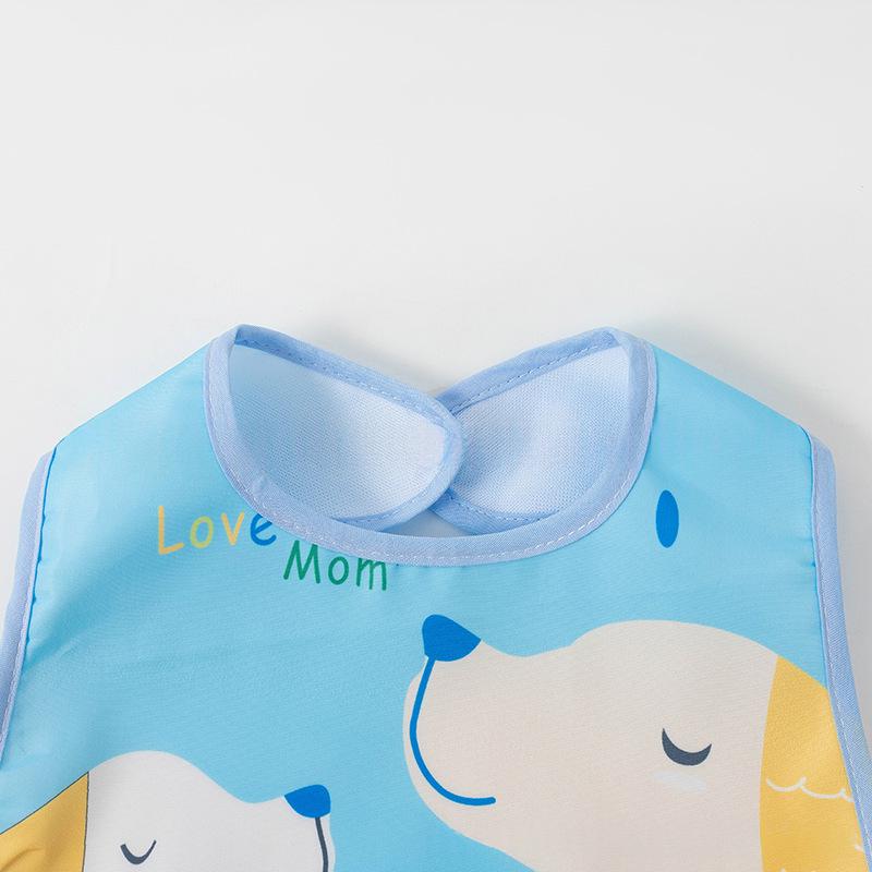 Bibs pour enfants Sans manches Veste de style Back-to-front Garment