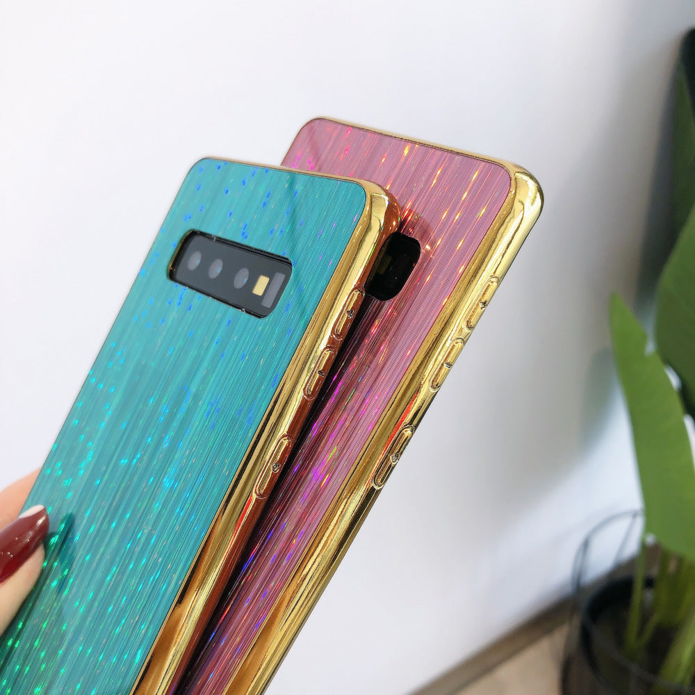 Cas de téléphone de météore coloré électroplaçant