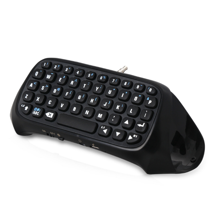 Bluetooth gamepad clavier voix chat entrée PS4 accessoires de jeu