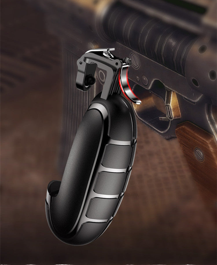Grenade mangeant le poulet bouton huile-absorption poignée