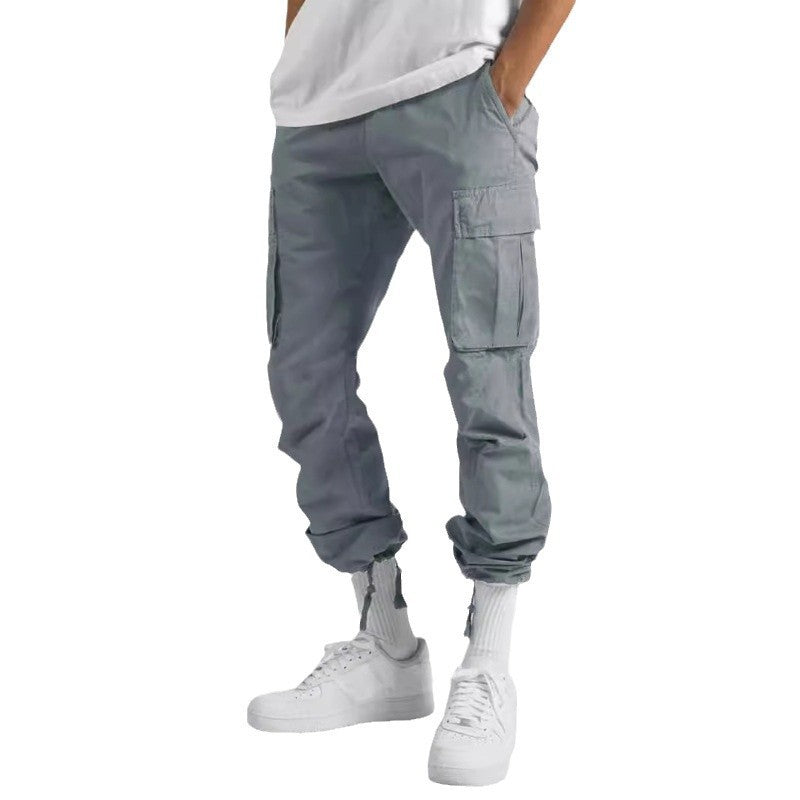Mode Vêtements de travail pour hommes Pantalons occasionnels Station indépendante européenne et américaine Trad étranger
