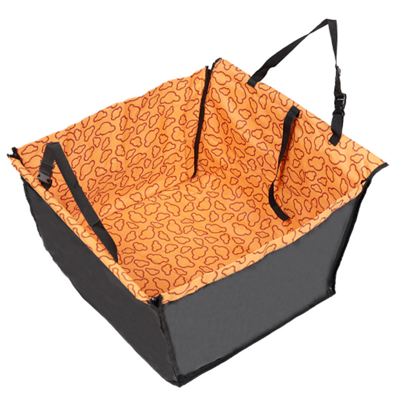 Tapis de voiture de voiture de PetDog Mat de voiture de Dog Mat de ligne arrière Siège simple pliable Double couche Tapis de voiture de chien