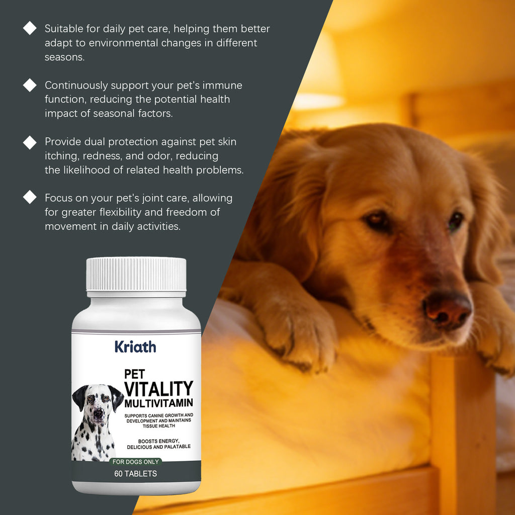 Comprimés à croquer multivitamines pour chiens