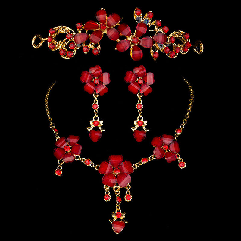 Commerce extérieur en Europe et aux États-Unis explosion mariée accessoires mariage bijoux