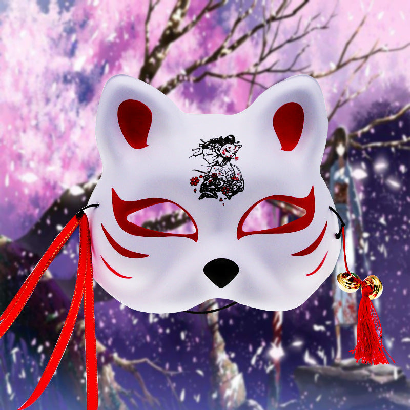 Masque de demi-face Anime de style japonais