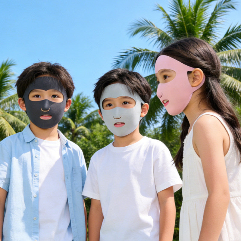 Masque de protection solaire complet pour les activités de plein air estivales