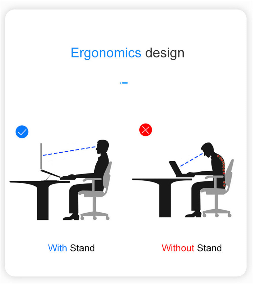 Support d'ordinateur pour ordinateur de bureau pliant