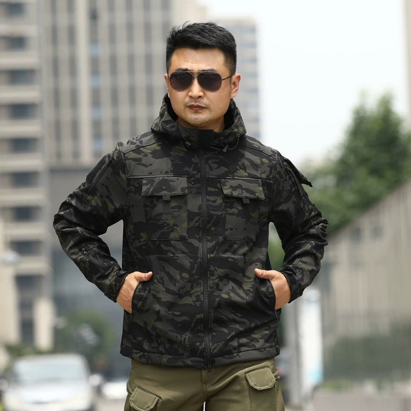 Shell Veste Camouflage Cold Sports Outdoor Tactics Chandail