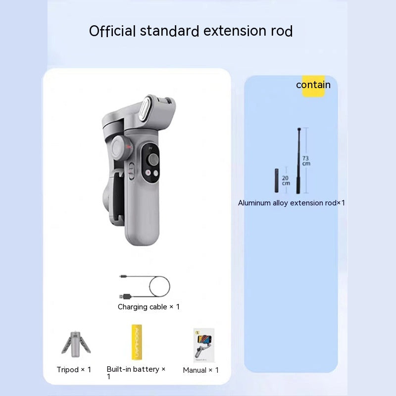 Stabilisateur PTZ mobile Pro Intelligent Trois axes Anti-shake