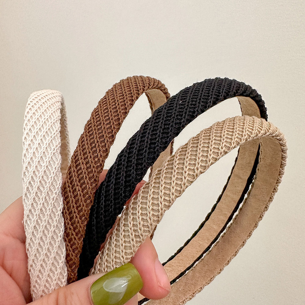 Tempérament sauvage doux et plus jeune Ceinture de coiffure Ornements