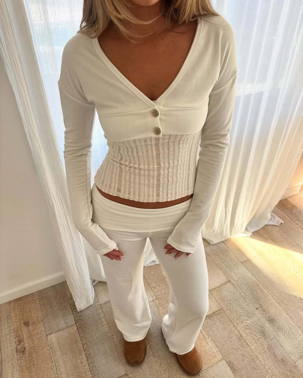 Femmes Casual Short Châle simple