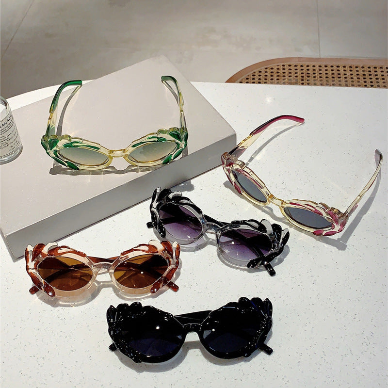 Lunettes de soleil haut de gamme de style ludique