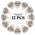 5 Core Guitar Picks 12 Piece Celluloid Light Medium Heavy Extra Heavy For Acoustic Electric Guitars