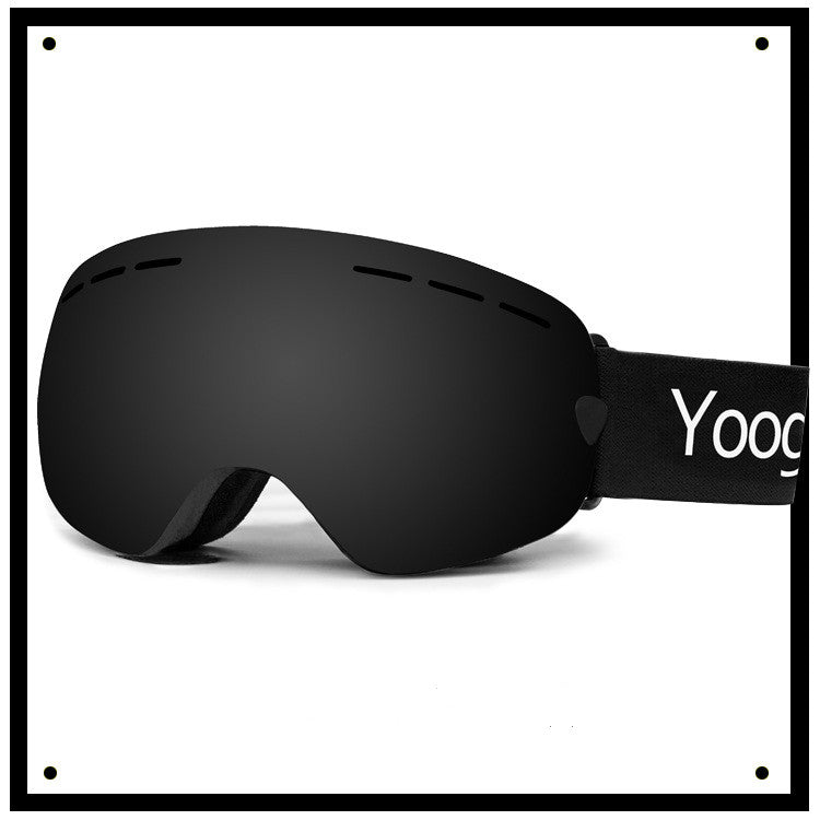 Lunettes de ski pour adultes à double couche