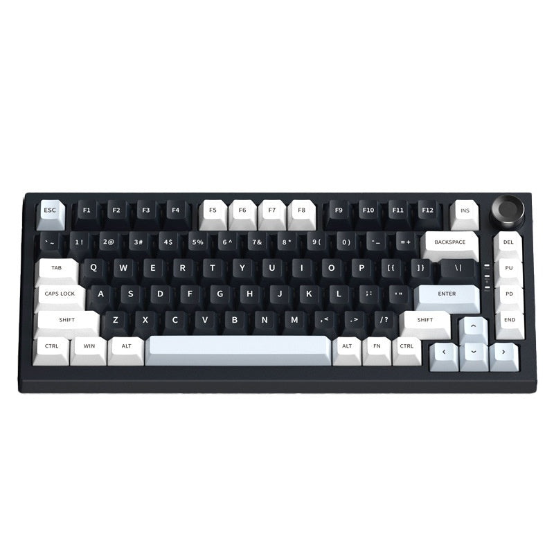 PBT Double-s Clapets gradués Tri-mode Clavier mécanique gravé latéralement