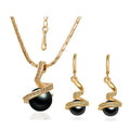 Perles de serpent tordues