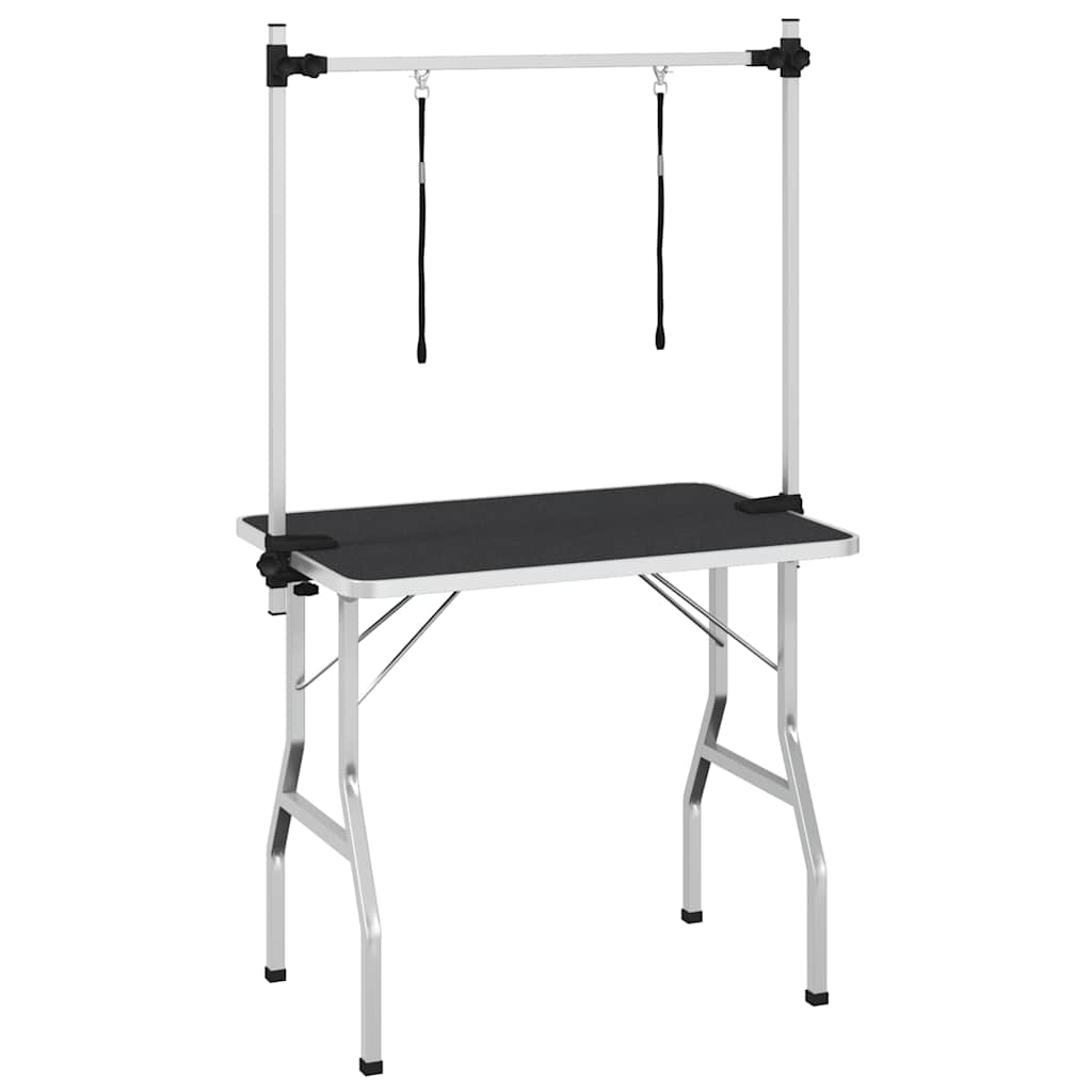 Table de grooming avec 2 boucles pour chiens et chats