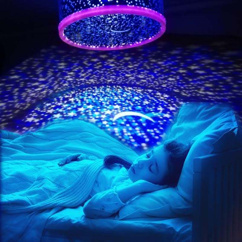 Rond étoilé ciel lumière nuit lumière