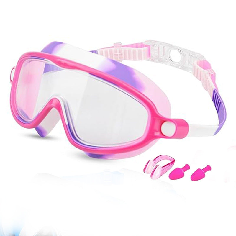 Anti-fog swimming goggles for boys and girls