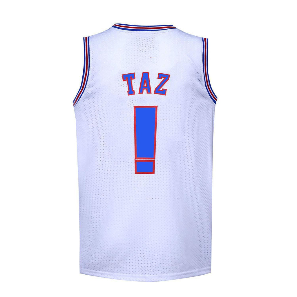 Space Movie Jersey Broderie Retro Basketball Porter